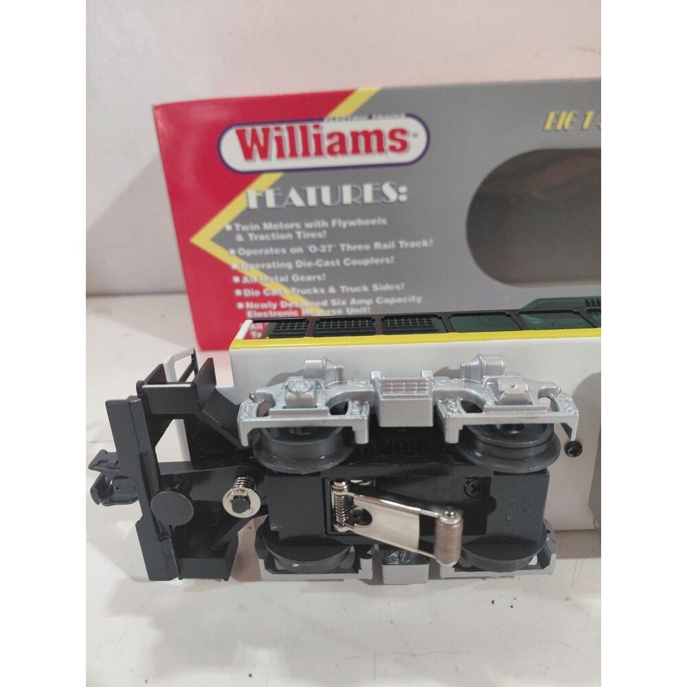 Williams 2096 O Gauge Model Railroad BNSF EMD GP38 Diesel Locomotive w/Box Read - Picture 8 of 10
